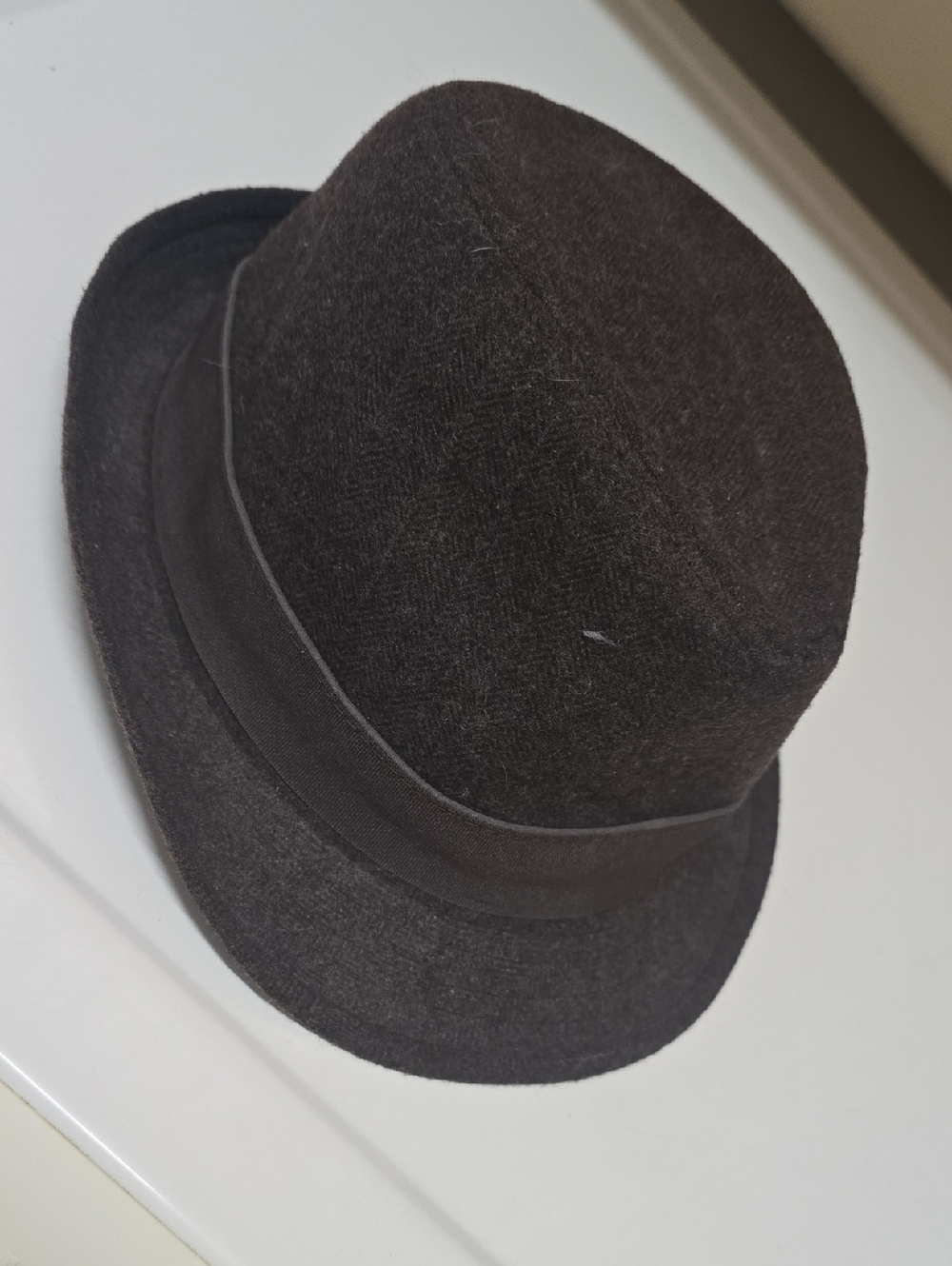 Stetson  Felt Fedora Hat -‎ Brown